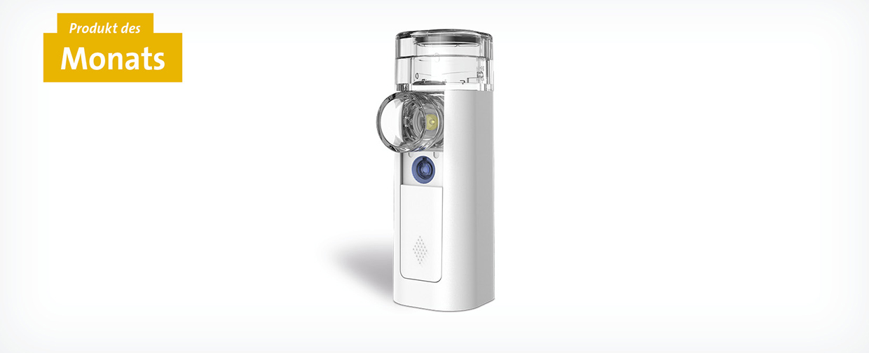 Produkt des Monats Januar OMRON Inhalationsgerät mini Air 360+